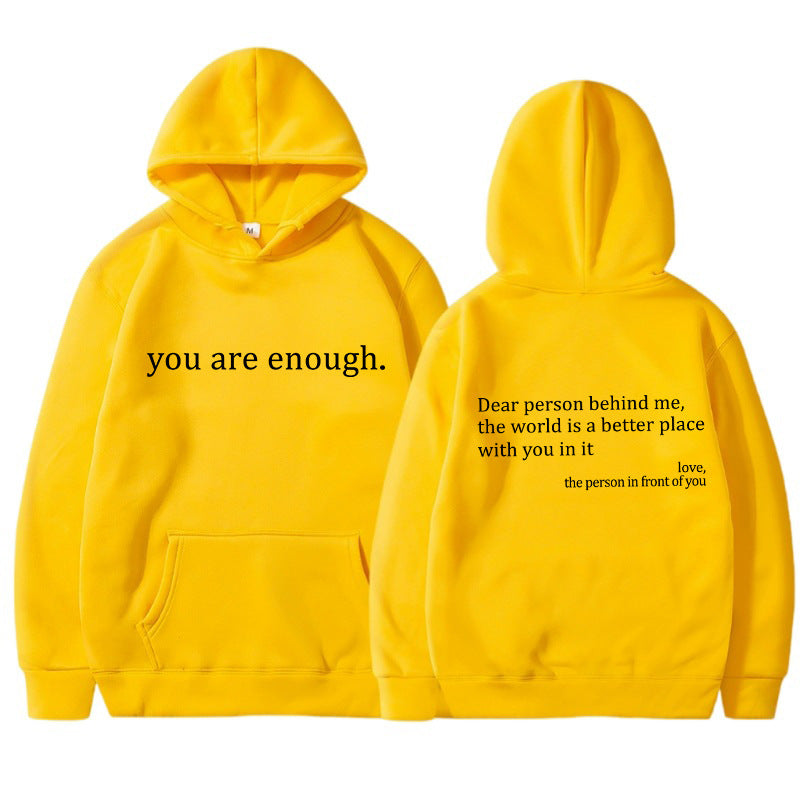 Casual Graphic Print Pullover Hoodie Women