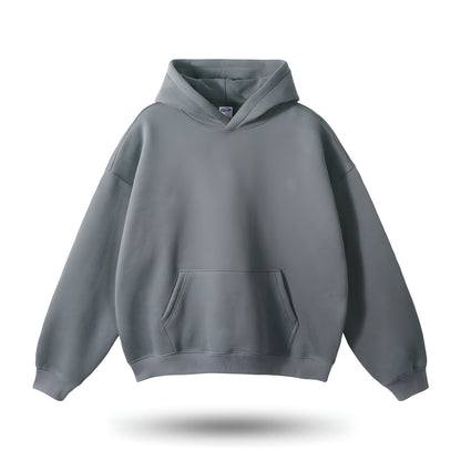 Relaxed Oversized Drop Shoulder Hoodie Fall