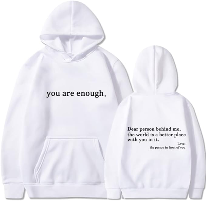 Casual Graphic Print Pullover Hoodie Women