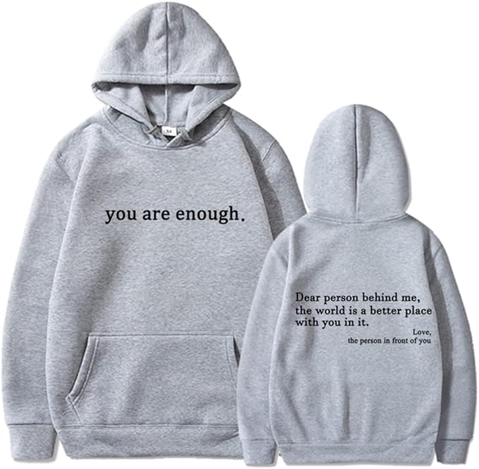 Casual Graphic Print Pullover Hoodie Women