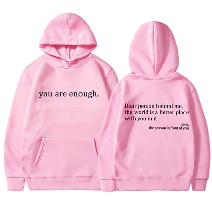 Casual Graphic Print Pullover Hoodie Women
