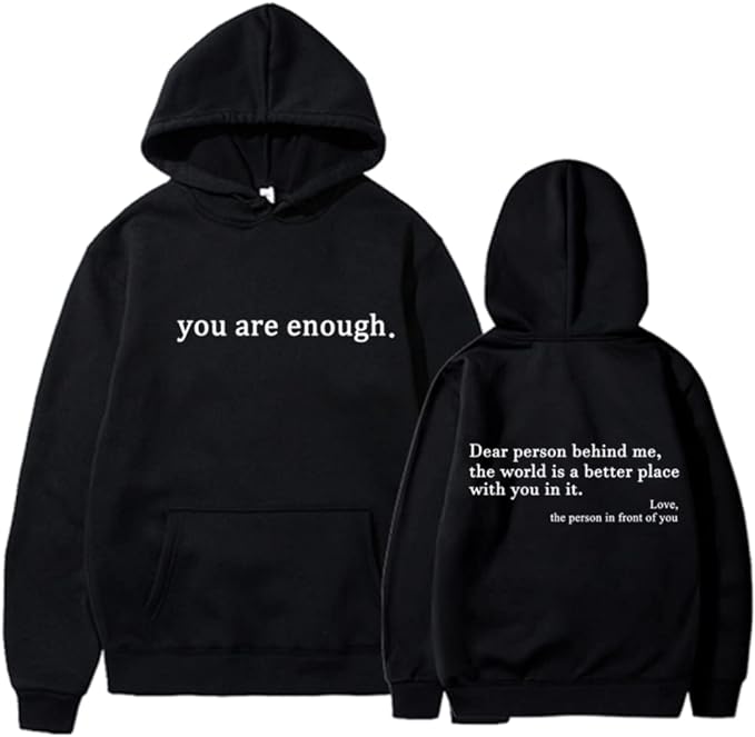 Casual Graphic Print Pullover Hoodie Women