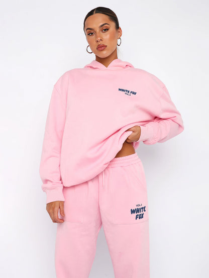 Sporty Zip-Up Tracksuit Activewear Set Women