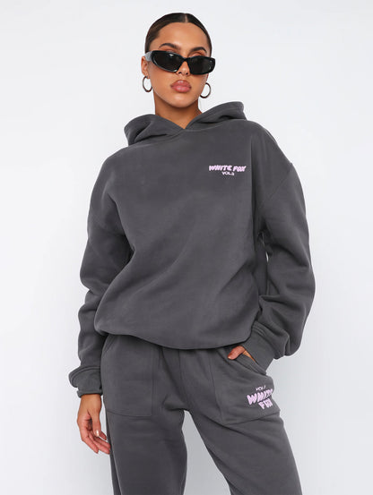Sporty Zip-Up Tracksuit Activewear Set Women
