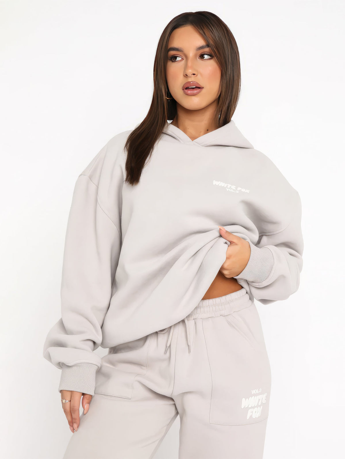 Sporty Zip-Up Tracksuit Activewear Set Women